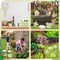 6 Pack Paint Your Own Plaster Stones - Kids Spring Summer Arts and Crafts Painting Kit